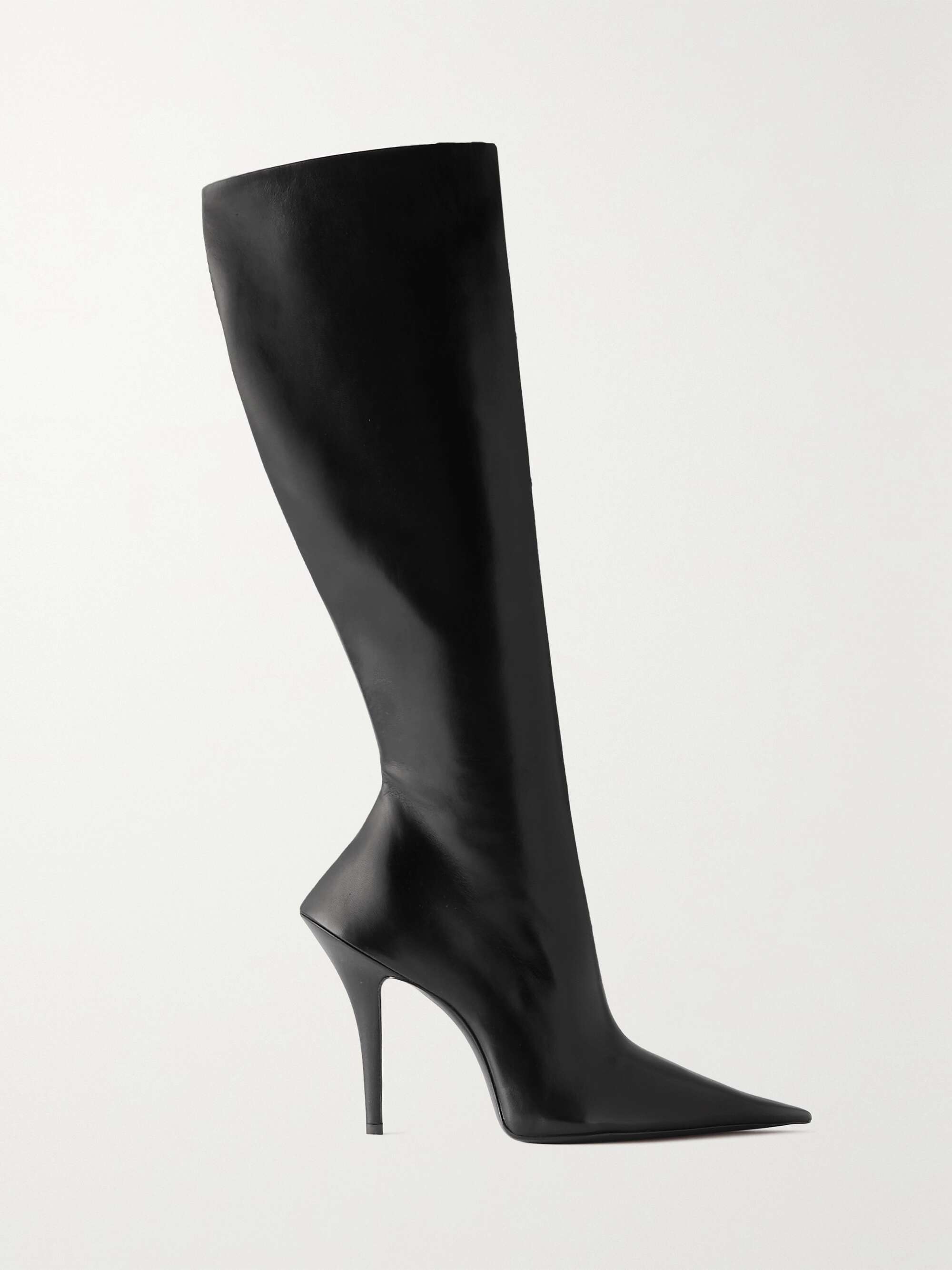 BALENCIAGA Anatomic stretch-knit thigh boots