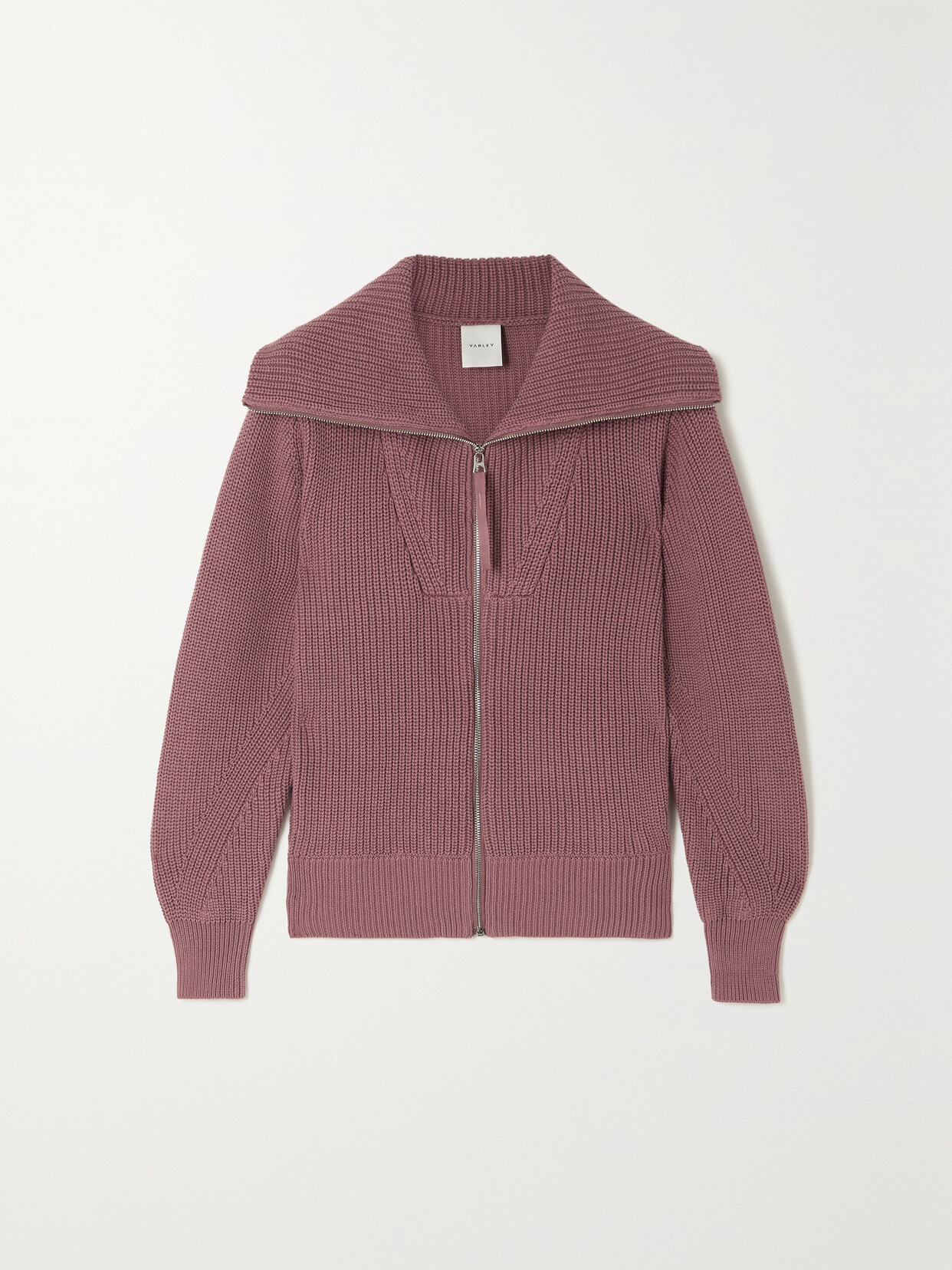 Varley - Mayville Ribbed Cotton Jacket - Burgundy