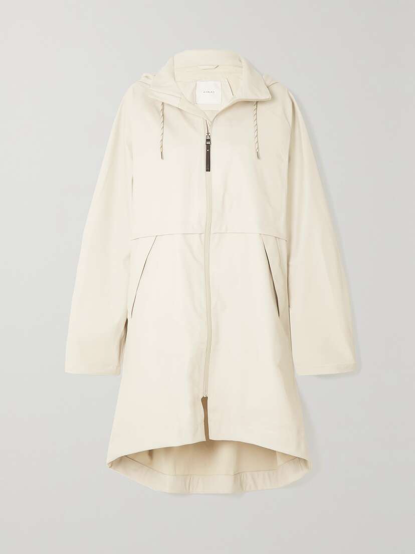 Varley Kirsten Hooded Paneled Coated-shell Jacket