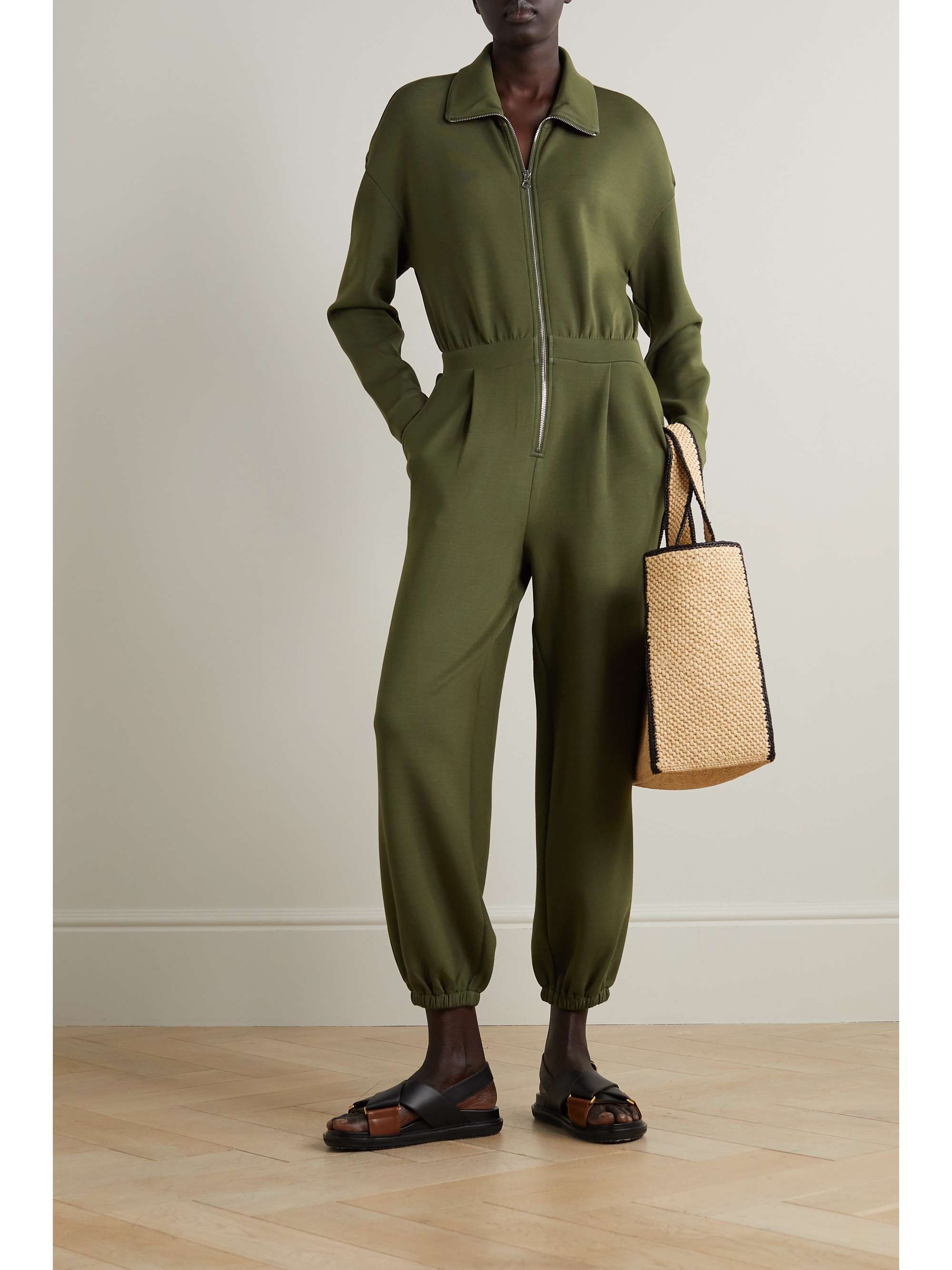 VARLEY Jessie stretch-jersey jumpsuit