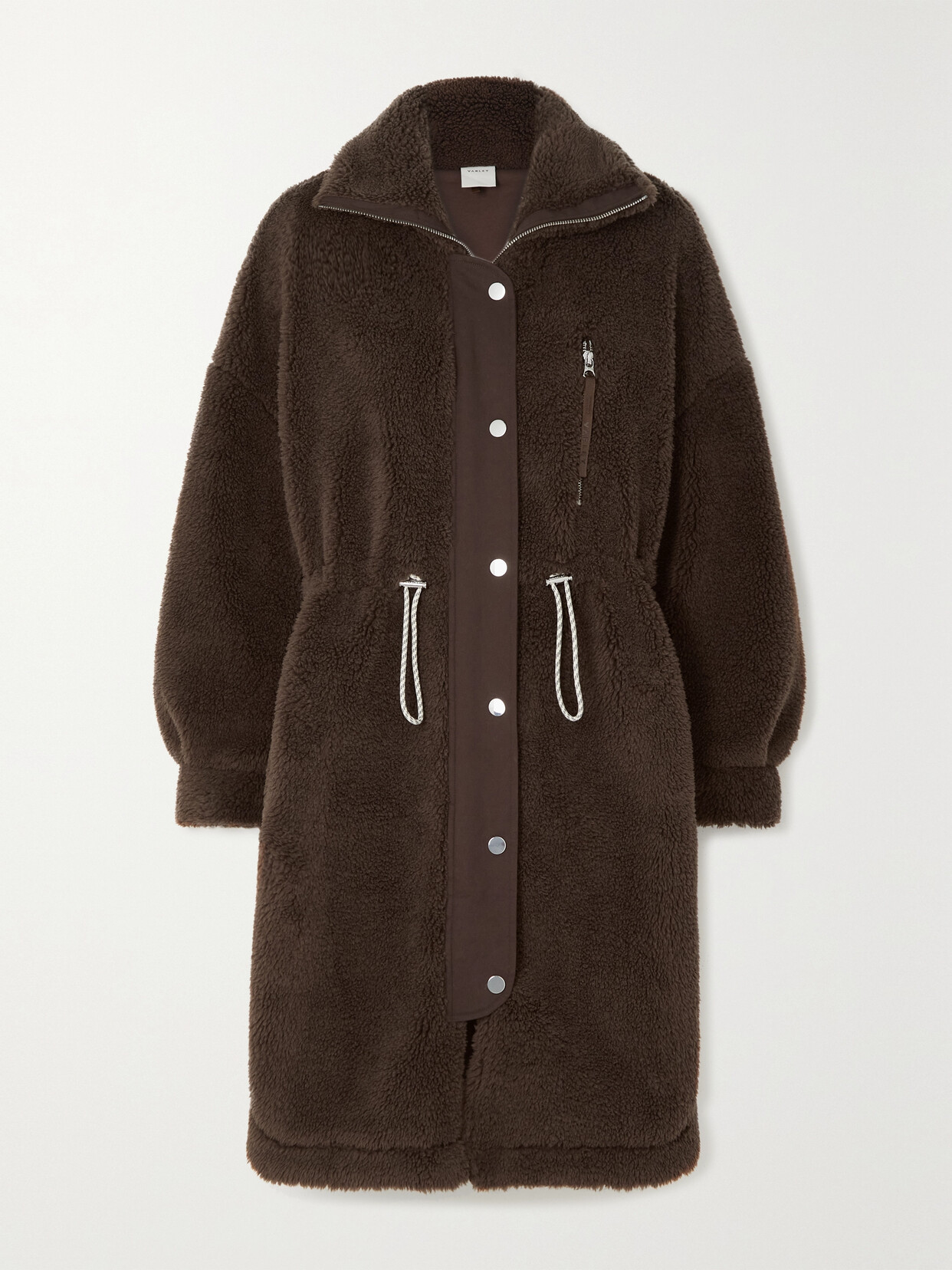 Varley Jones Faux Shearling Coat - Brown