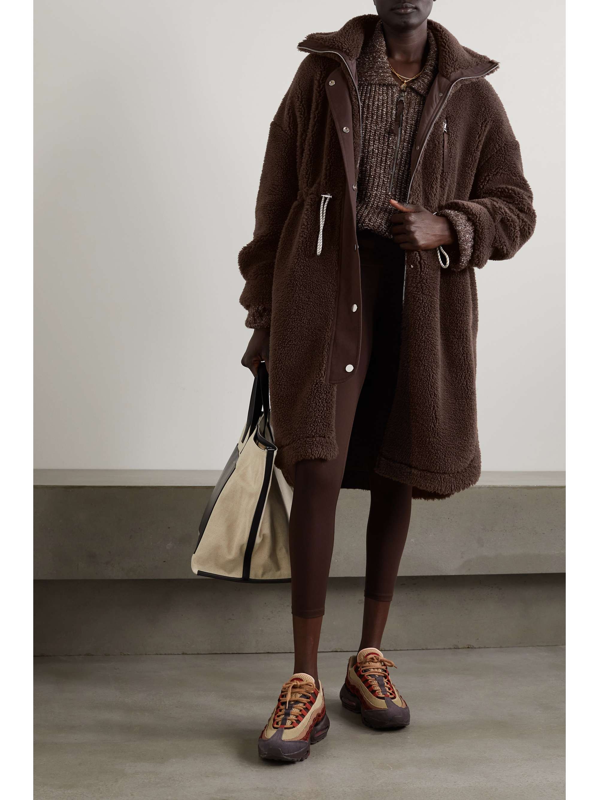 VARLEY Jones faux shearling coat