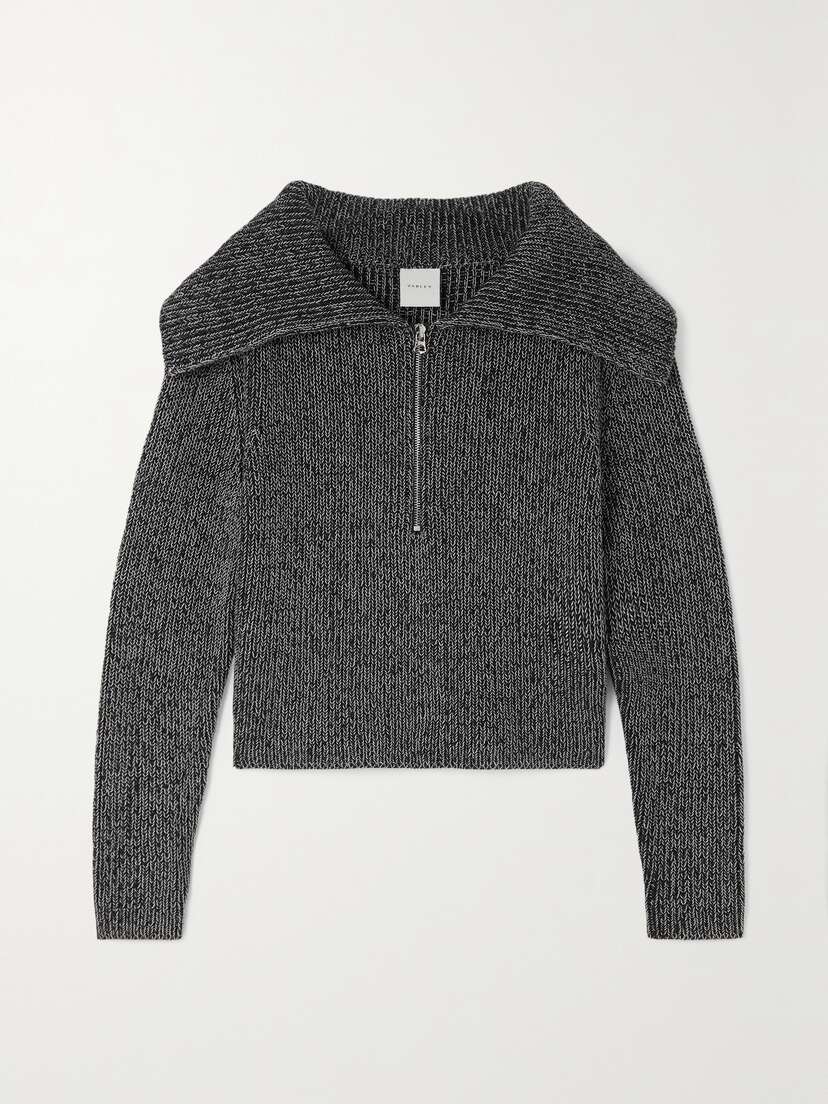Varley Elise Ribbed Cotton Sweater