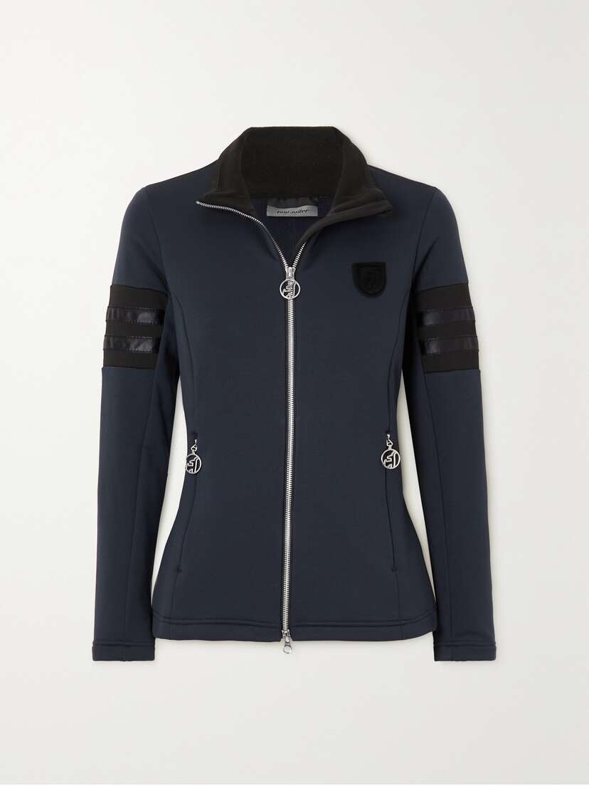 Toni Sailer Mathilda Striped Stretch-jersey Ski Top