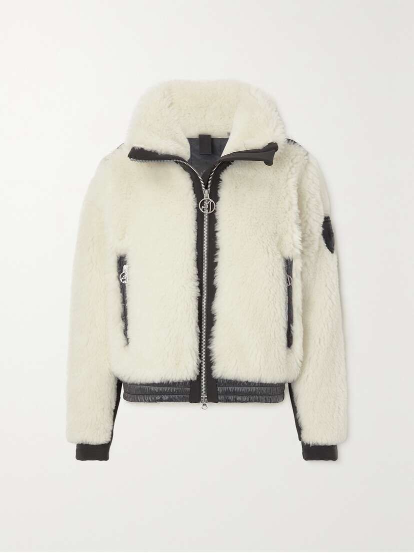 Toni Sailer Madita Shell-trimmed Wool-blend Ski Jacket