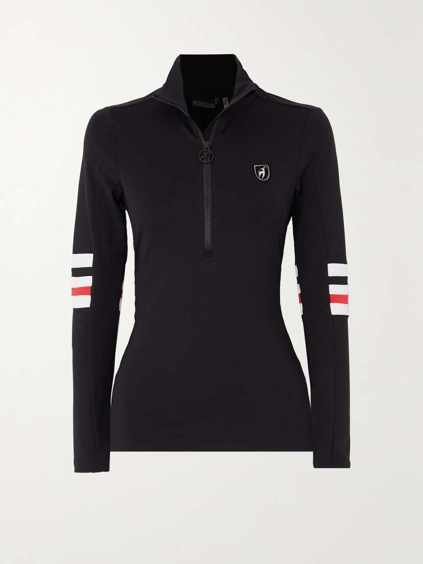 Toni Sailer Nelli Striped Stretch-jersey Base Layer