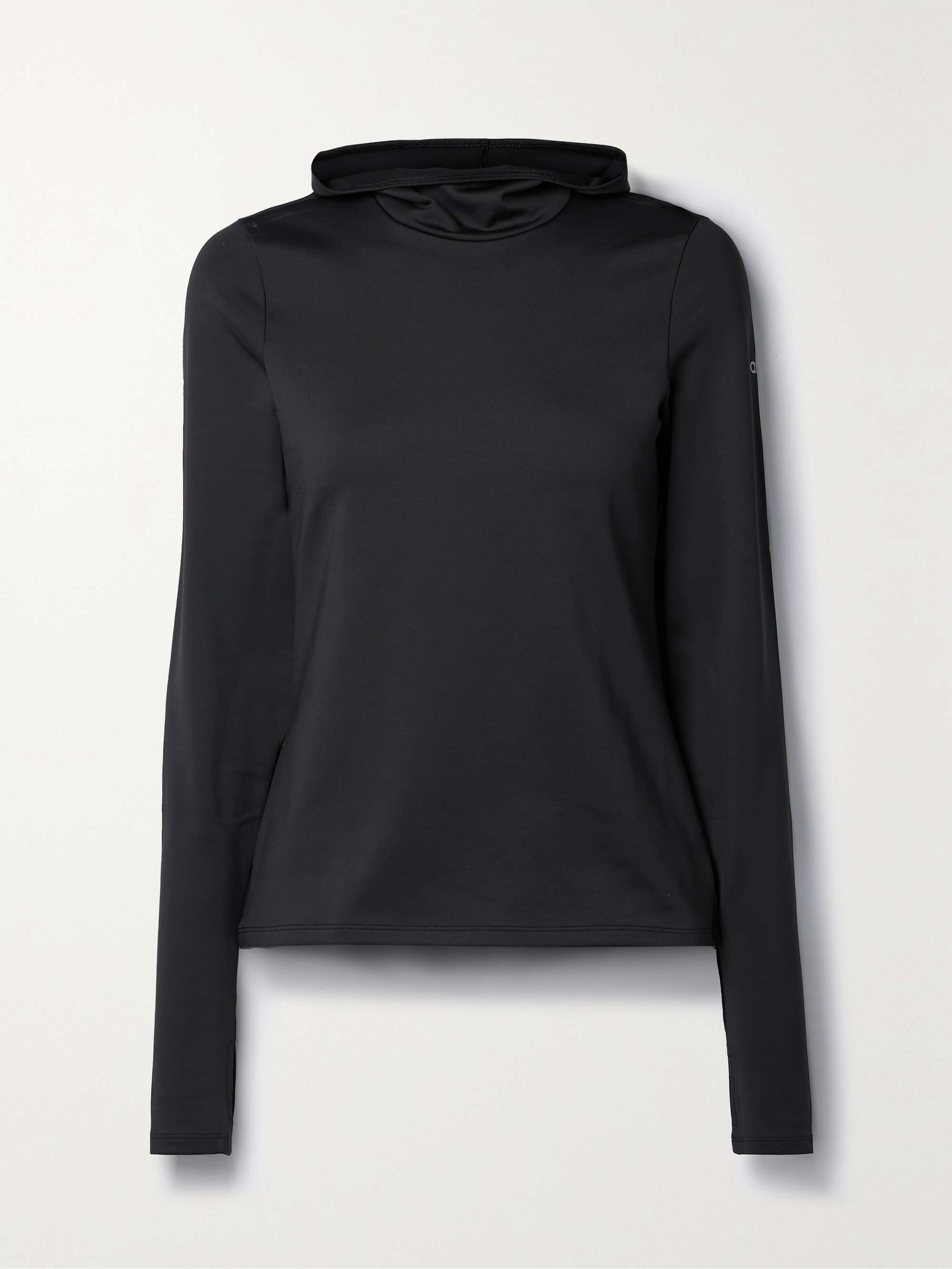 ALO YOGA Airlift hooded stretch-jersey sweatshirt