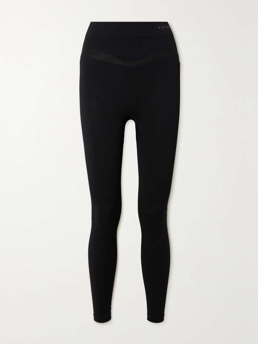FALKE Ergonomic Sport System Maximum Warm Stretch-jersey Leggings