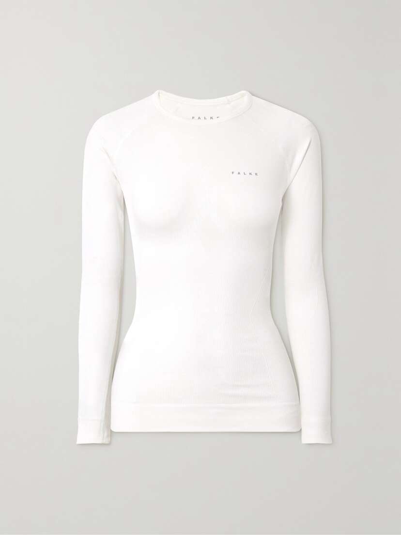 FALKE Ergonomic Sport System Printed Stretch-jersey Top