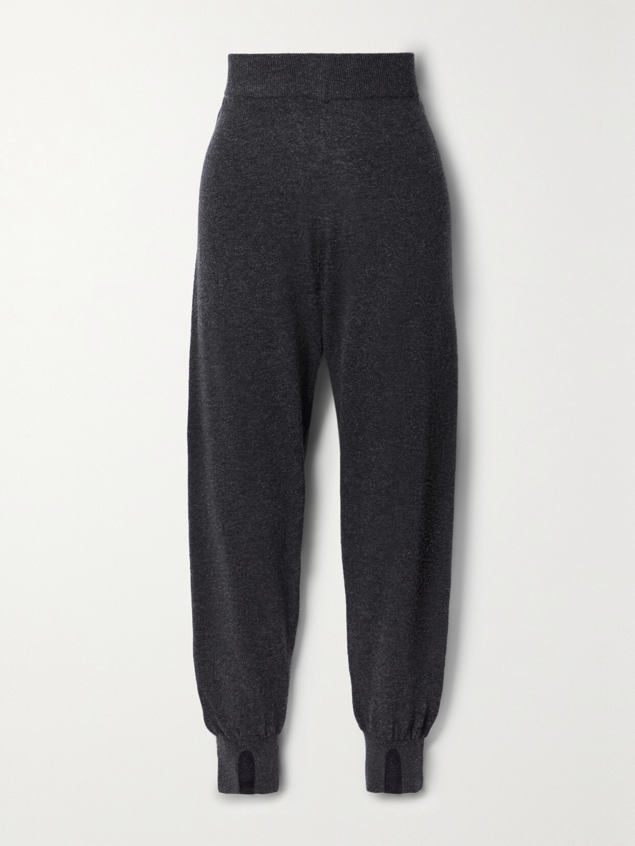 Falke Wool Track Pants In Gray