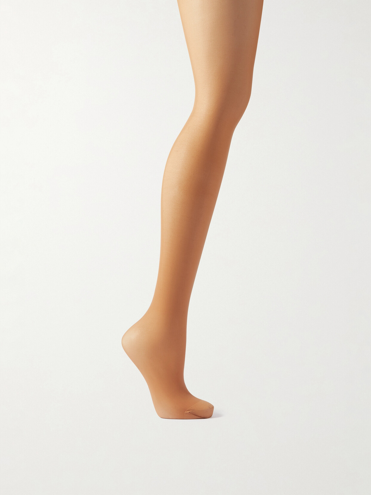 Shop Wolford Tummy Control Top 20 Denier Tights In Neutrals