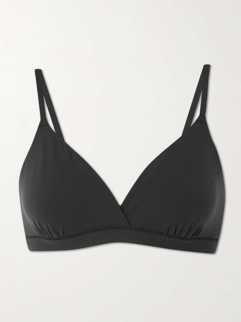 Skims Fits Everybody Crossover Bralette - Onyx