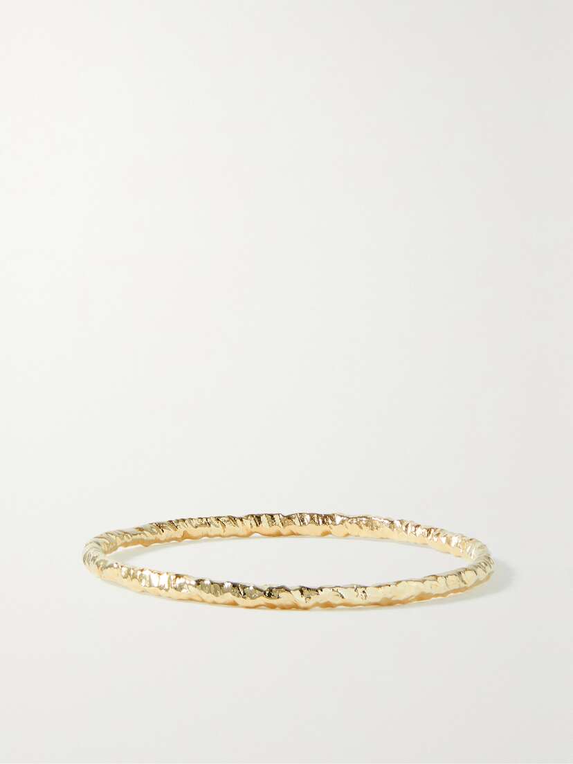 Jennifer Fisher Hailey Textured -plated Bangle - One size