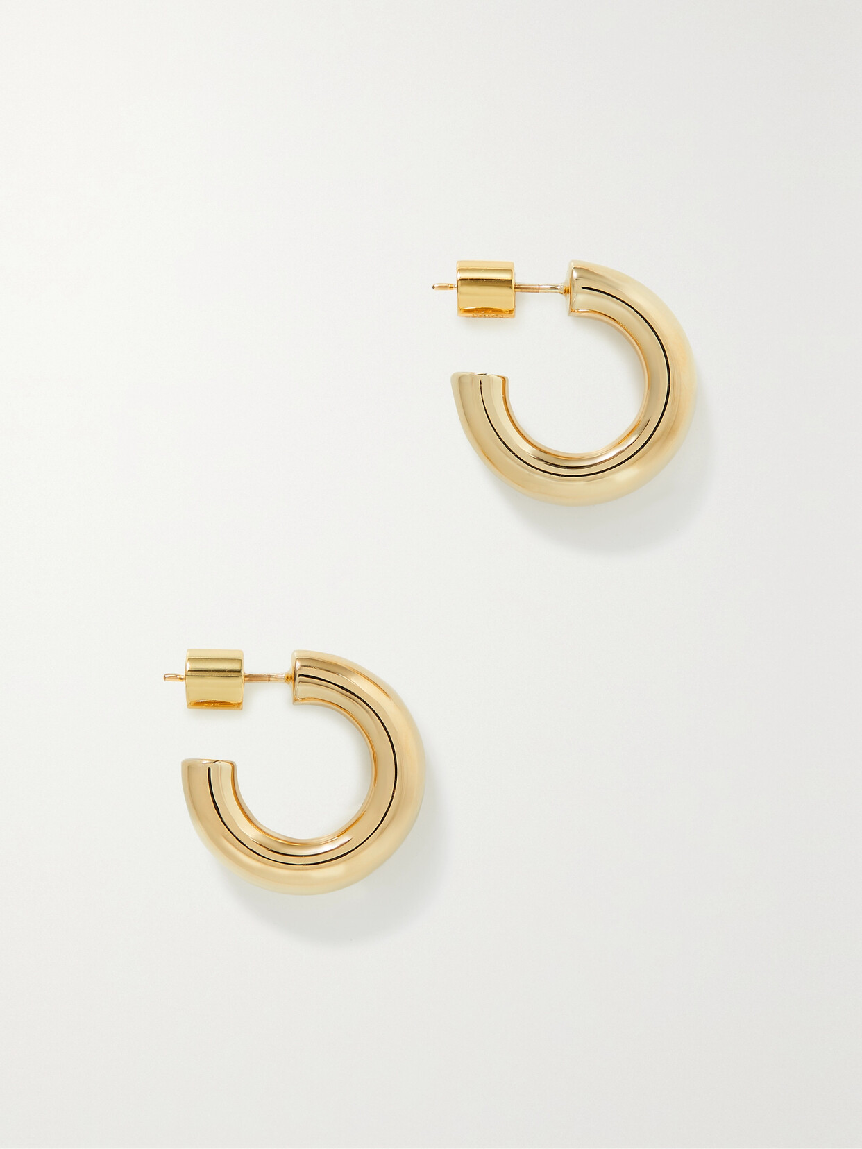 Jennifer Fisher - Micro Michelle Gold-plated Hoop Earrings - One size