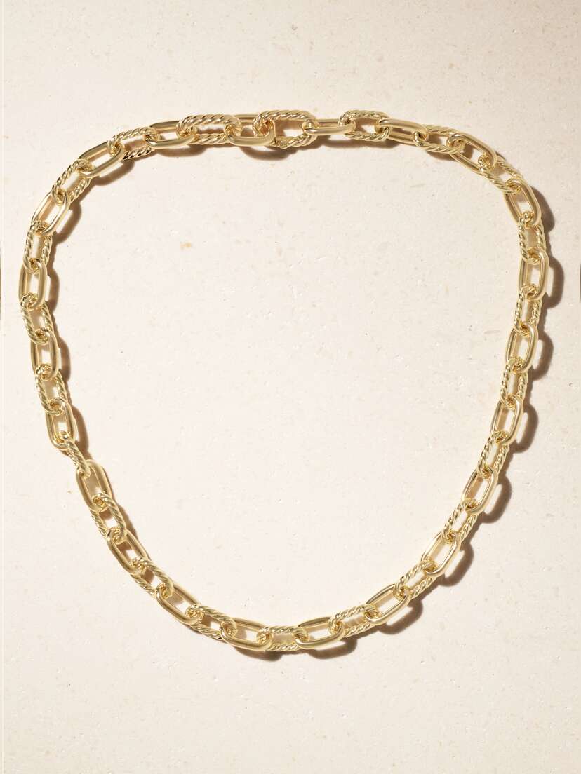 David Yurman Madison 18-karat Gold Necklace