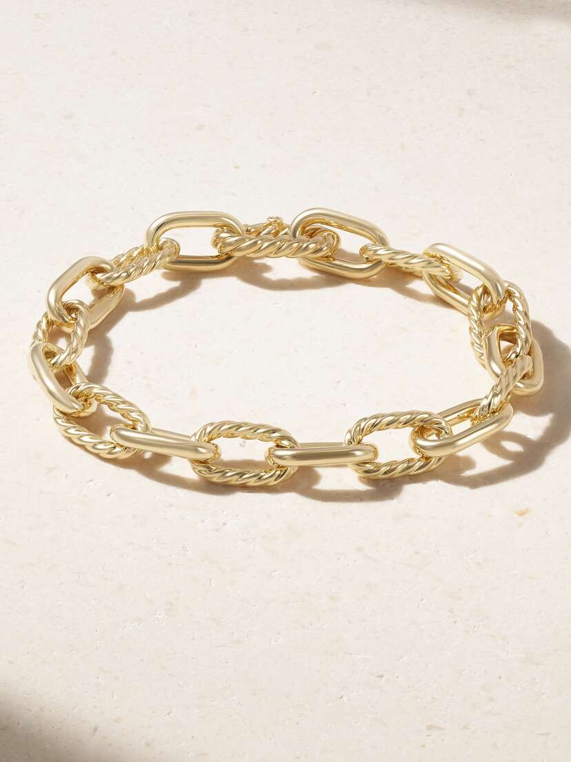David Yurman Dy adison 18-karat Gold Bracelet