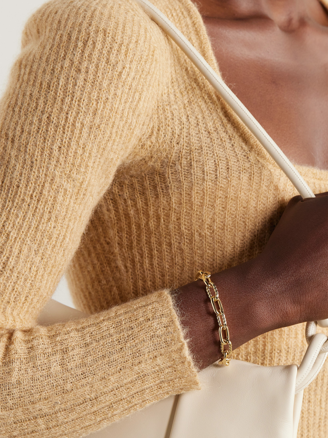 David Yurman Dy Madison 18-karat Gold Bracelet In Gold