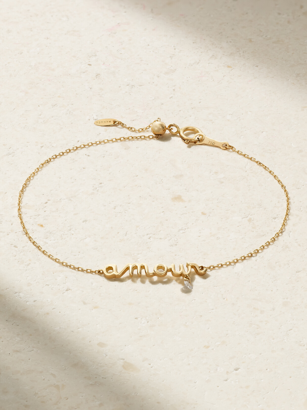 Persée Amour 18-karat Gold Diamond Bracelet