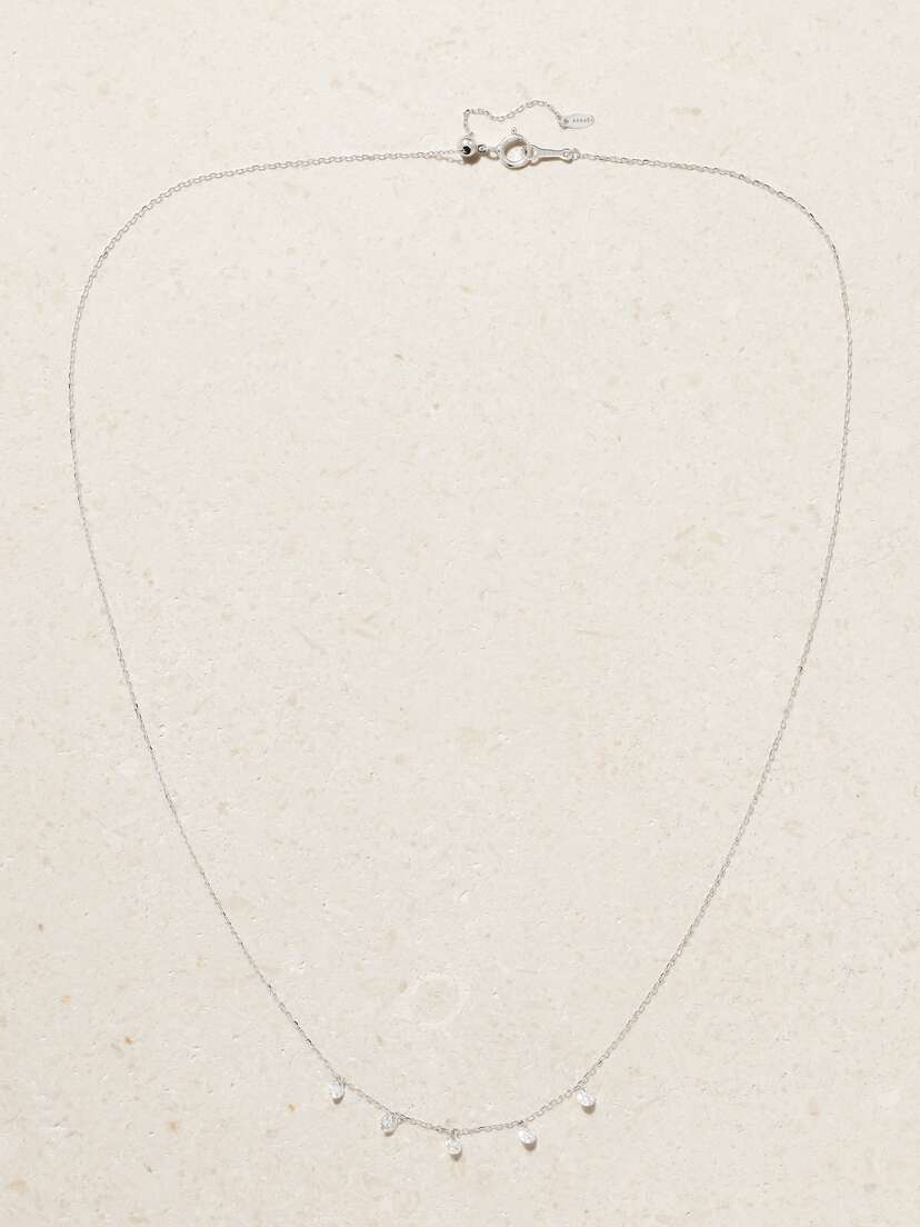 Persée Danaé 18-karat White Gold Diamond Necklace