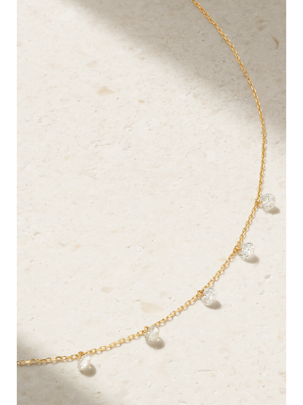 Persée Danaé 18-karat Gold Diamond Necklace In Gold