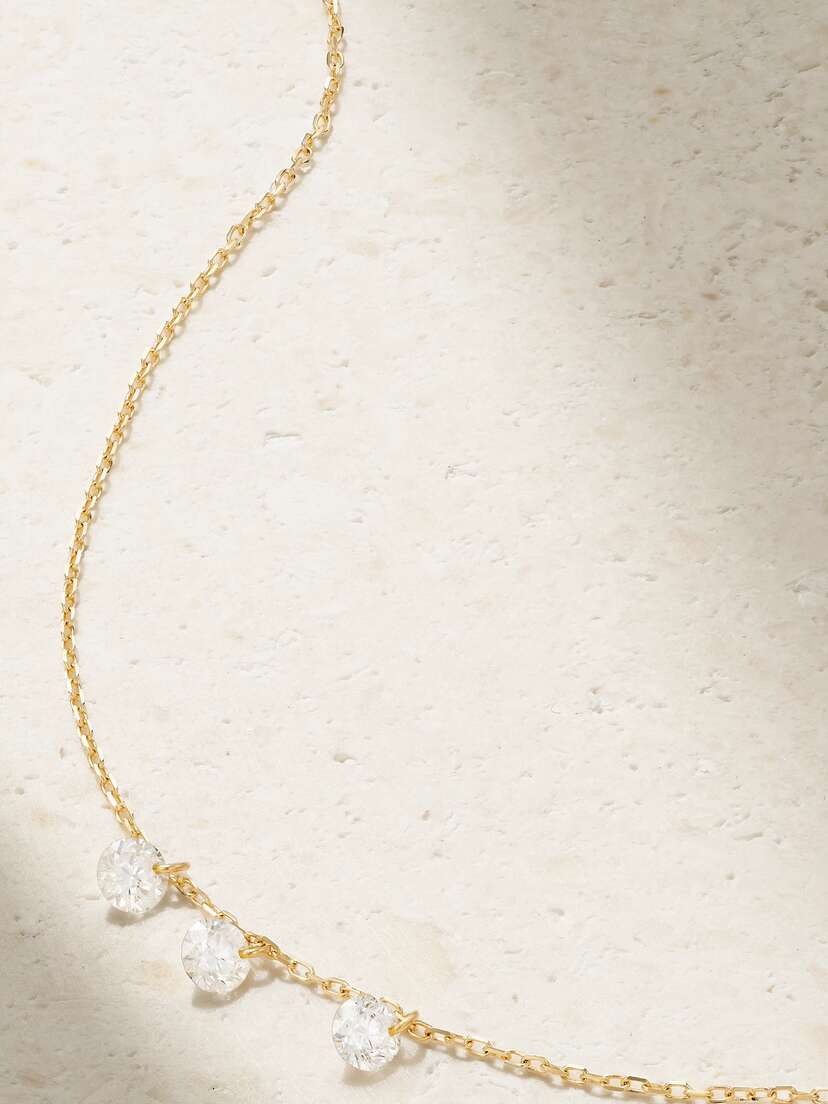 Persée Danaé 18-karat Gold Diamond Necklace