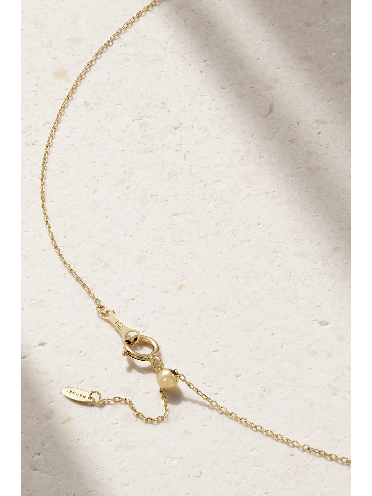 Persée Evil Eye 18-karat Gold Diamond Necklace In Gold