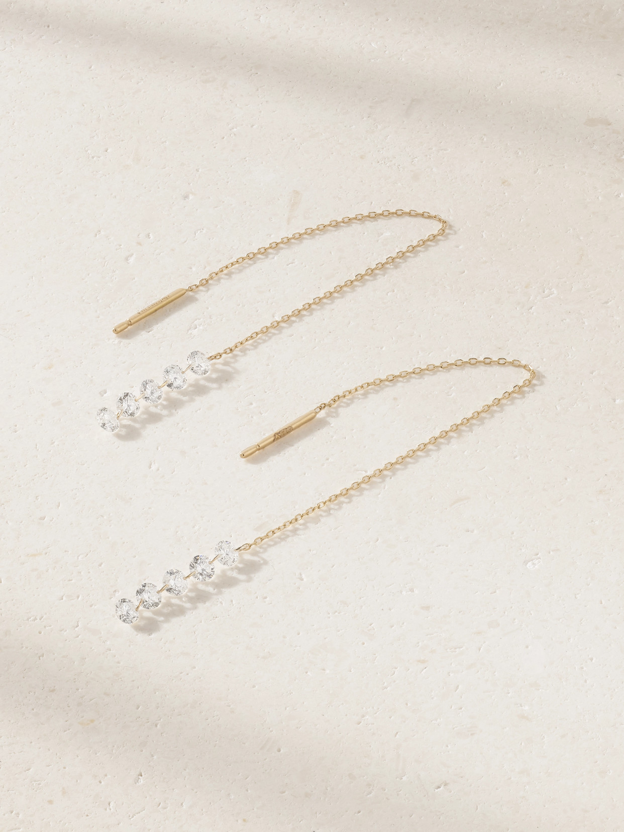 Persée - Rivière 18-karat Gold Diamond Earrings - One size