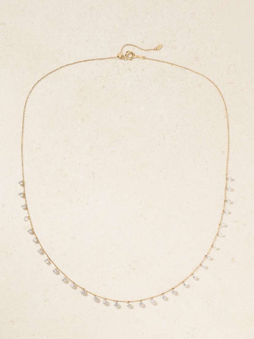 Persée Danaé 18-karat White Gold Diamond Necklace