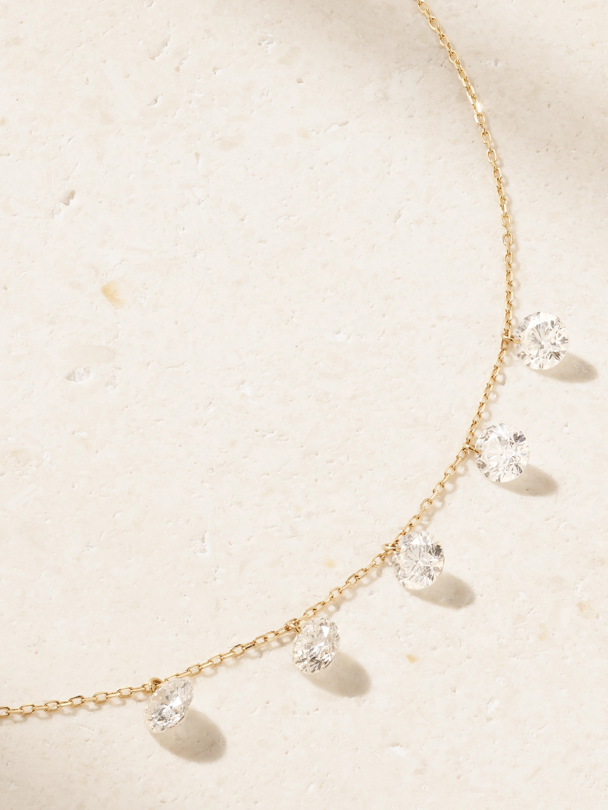 Persée Danaé 18-karat Gold Diamond Necklace In Gold