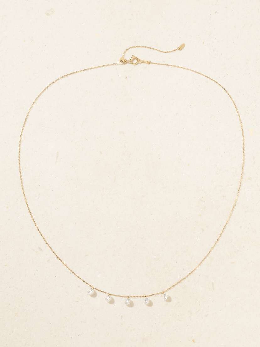 Persée Danaé 18-karat Gold Diamond Necklace