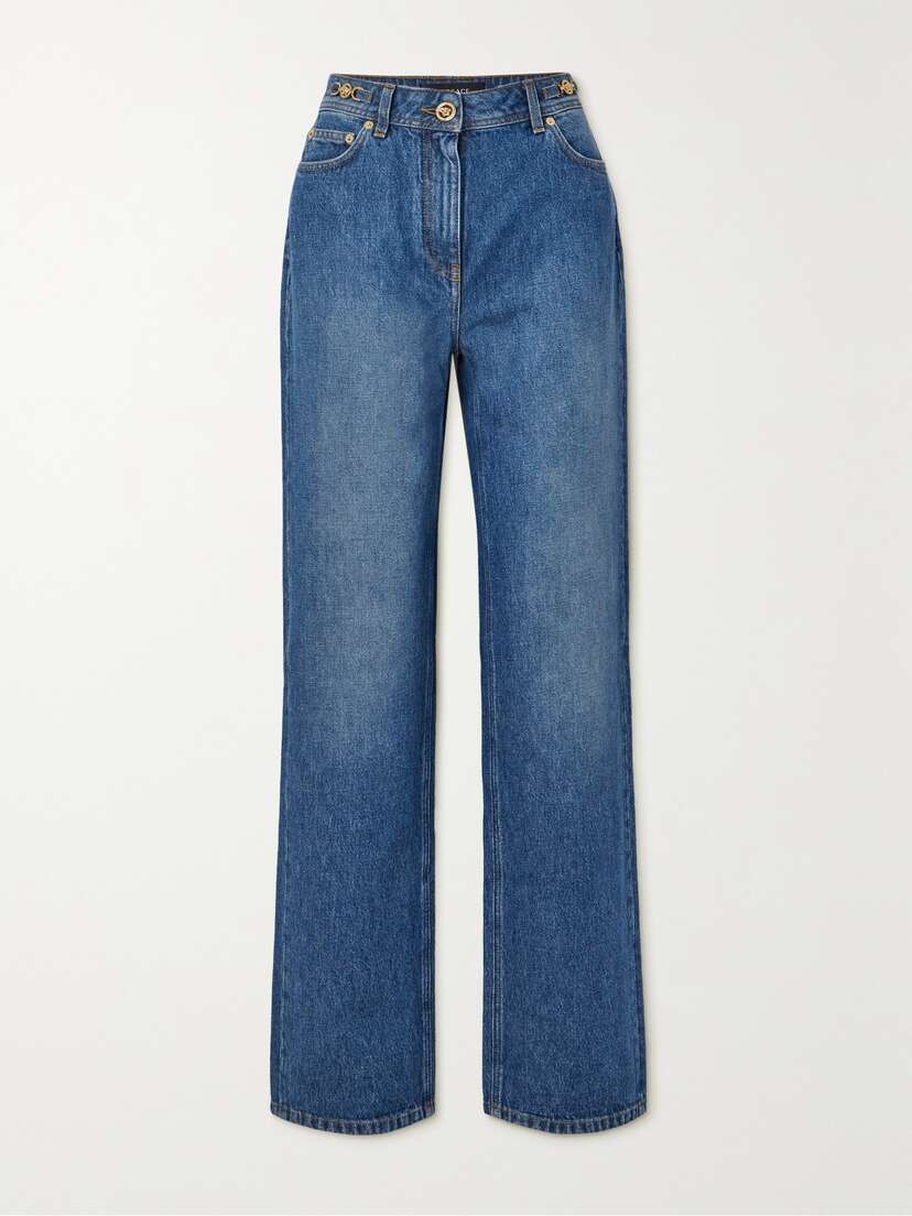 Versace Icons Medusa'95 High-rise Straight-leg Jeans