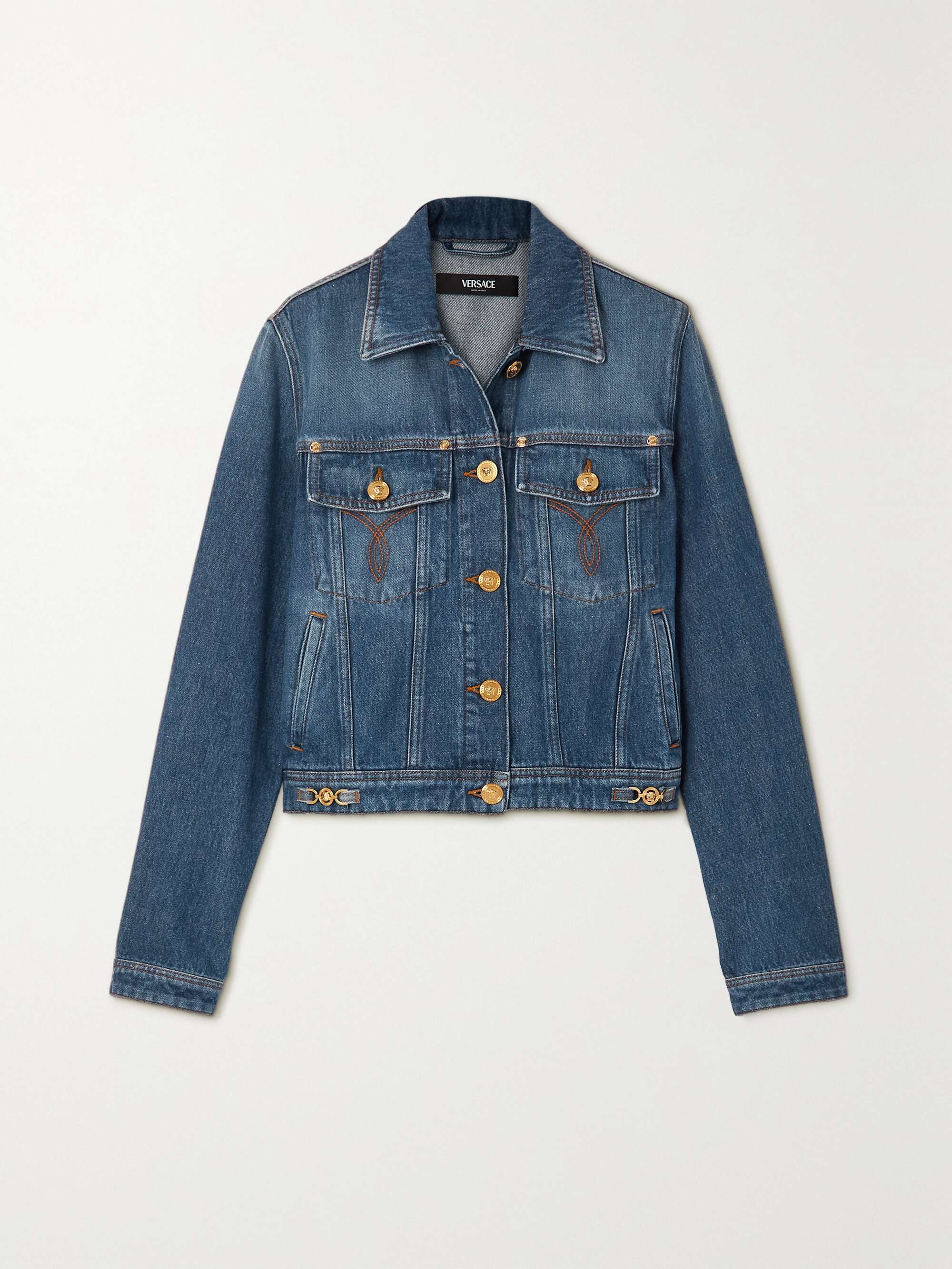 VERSACE Icons denim jacket | NET-A-PORTER