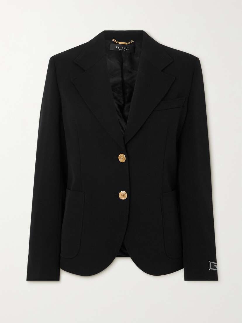 Versace Icons Wool-blend Blazer
