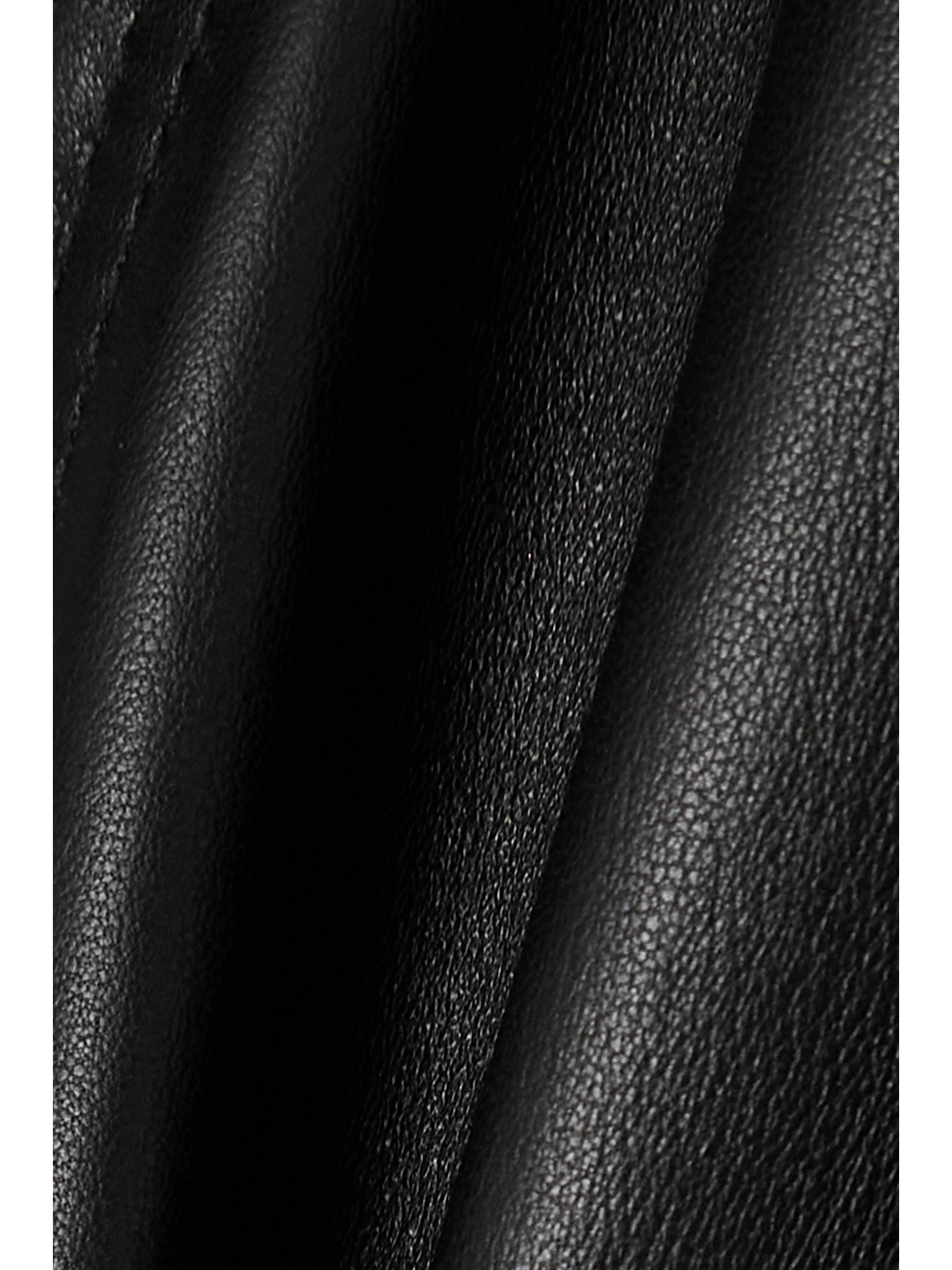 Versace Medusa-embellished Leather Biker Jacket In Black