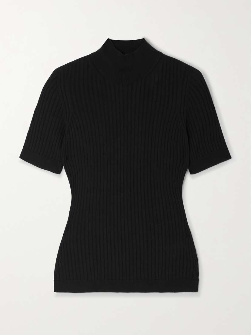 Versace Icons Ribbed Wool Sweater