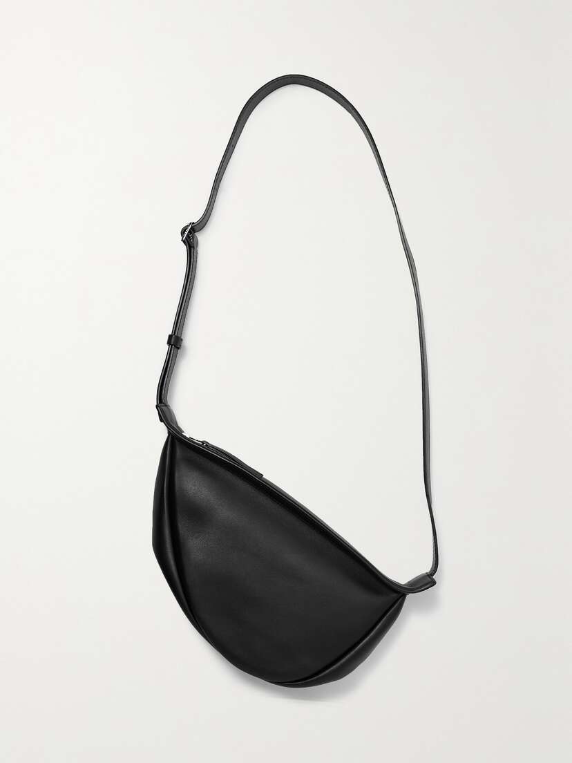 The Row Slouchy Banana Leather Shoulder Bag