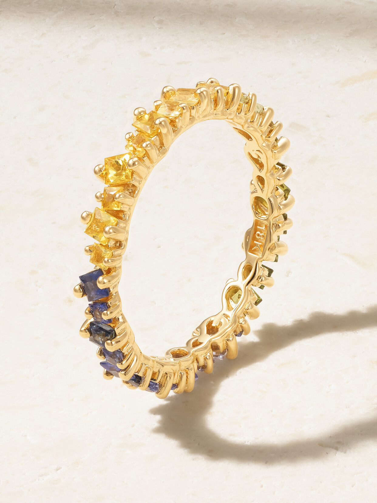 Suzanne Kalan 18-karat Gold Sapphire Ring