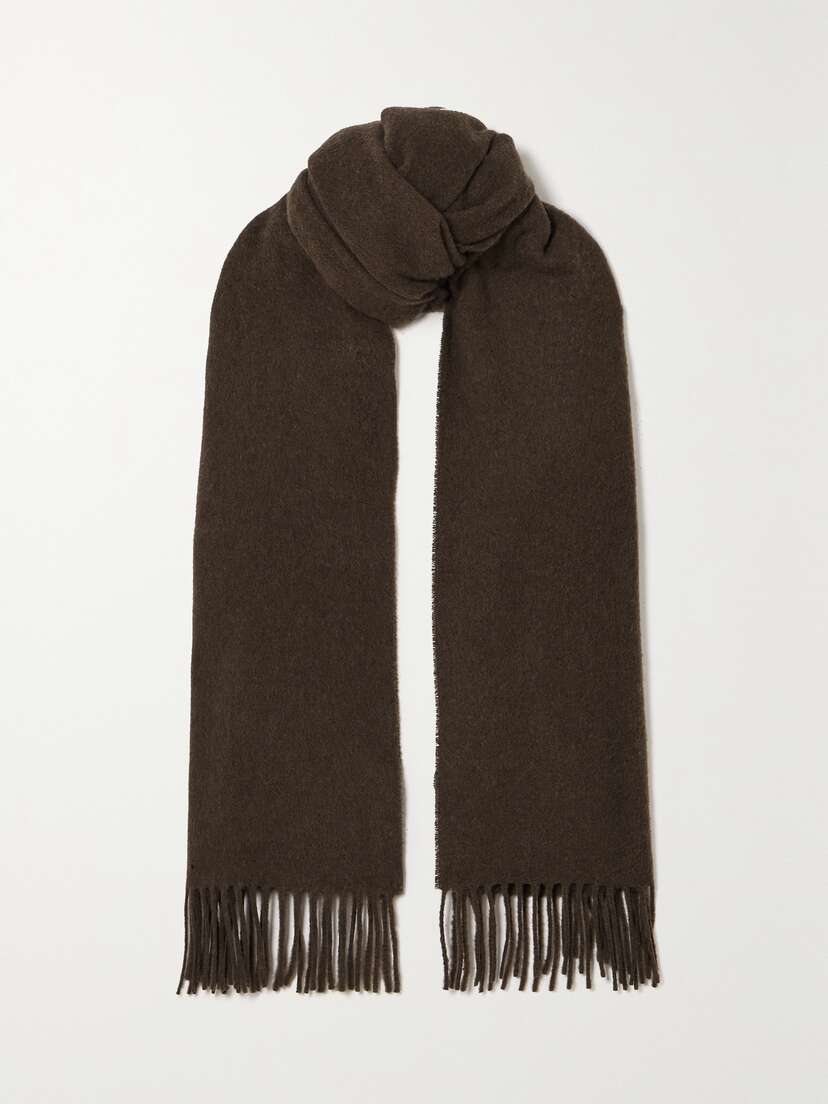 TOTEME Fringed Wool Scarf
