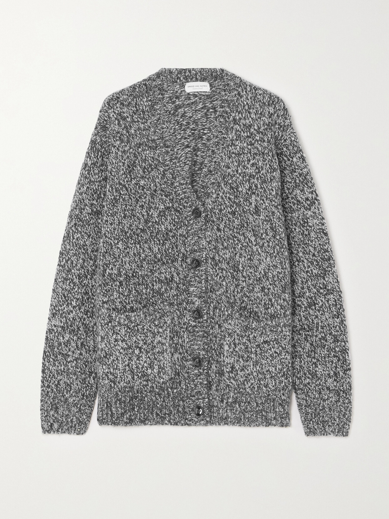 Dries Van Noten - Alpaca-blend Cardigan - Gray