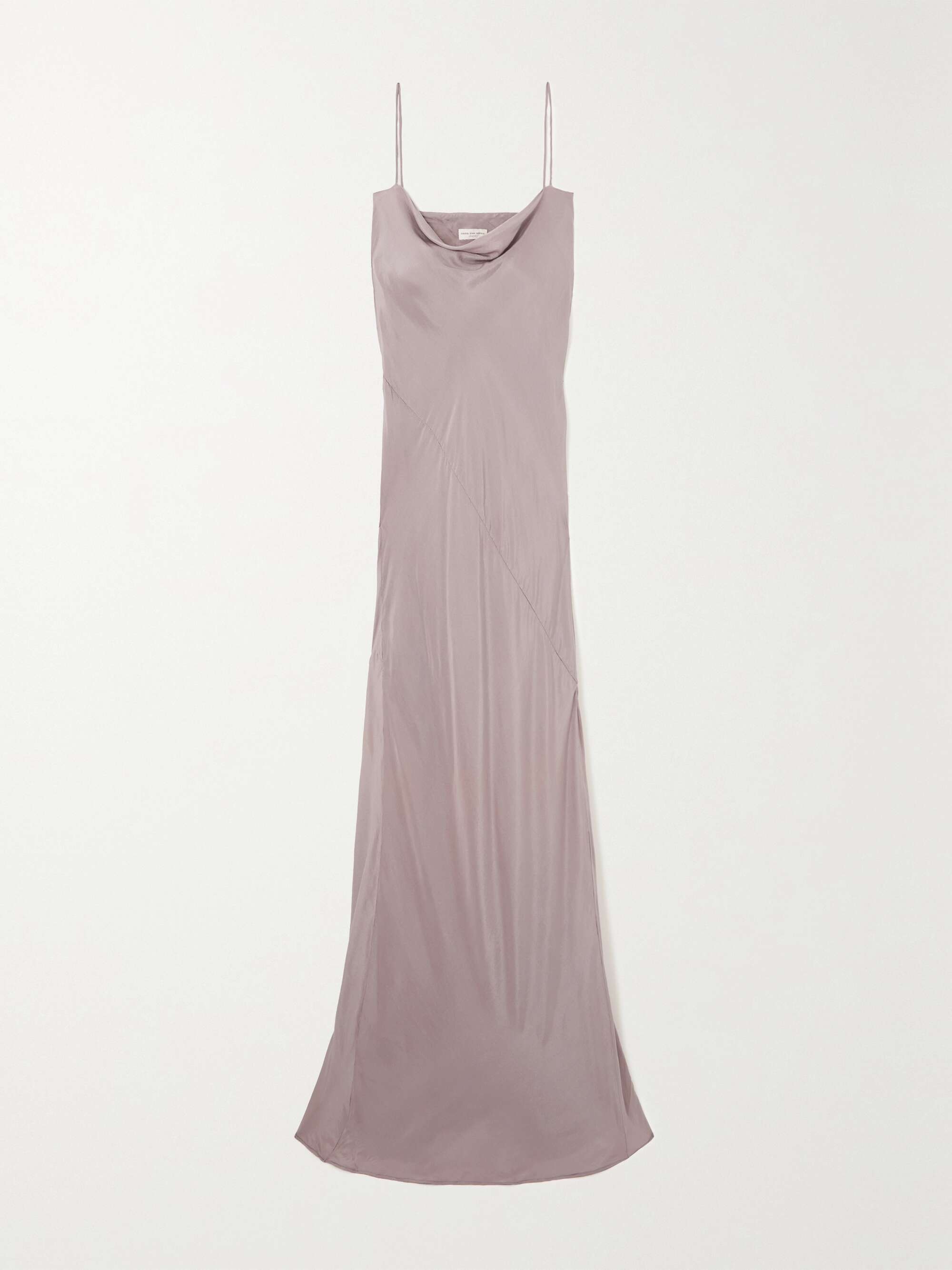DRIES VAN NOTEN Draped silk-habotai dress | NET-A-PORTER DRIES VAN NOTEN Draped silk-habotai dress | NET-A-PORTER