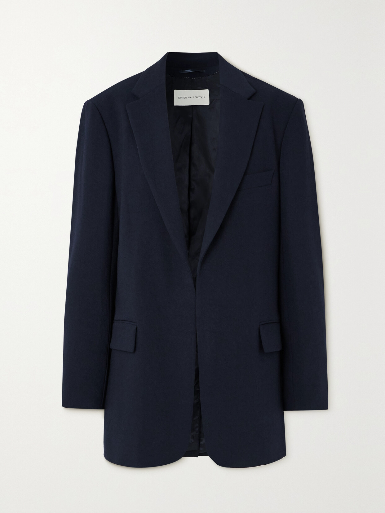 Dries Van Noten - Cotton-blend Twill Blazer - Blue