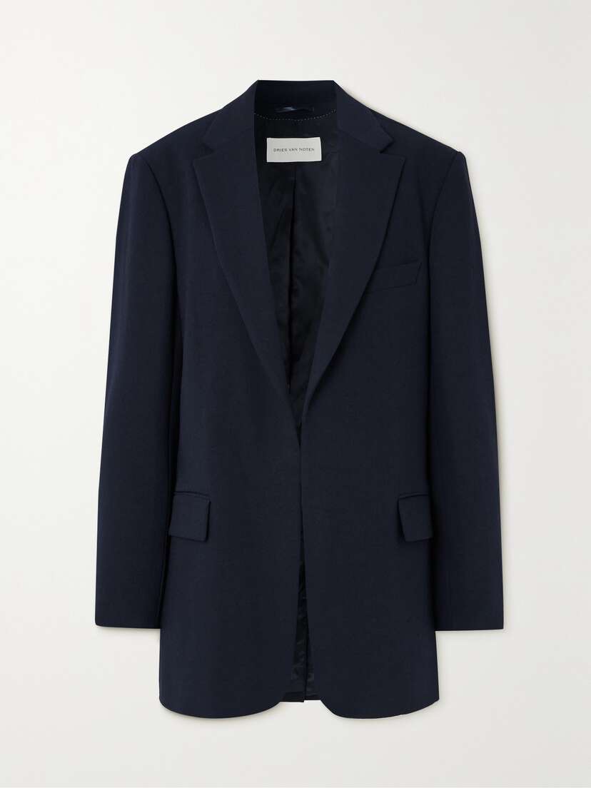 Dries Van Noten Cotton-blend Twill Blazer