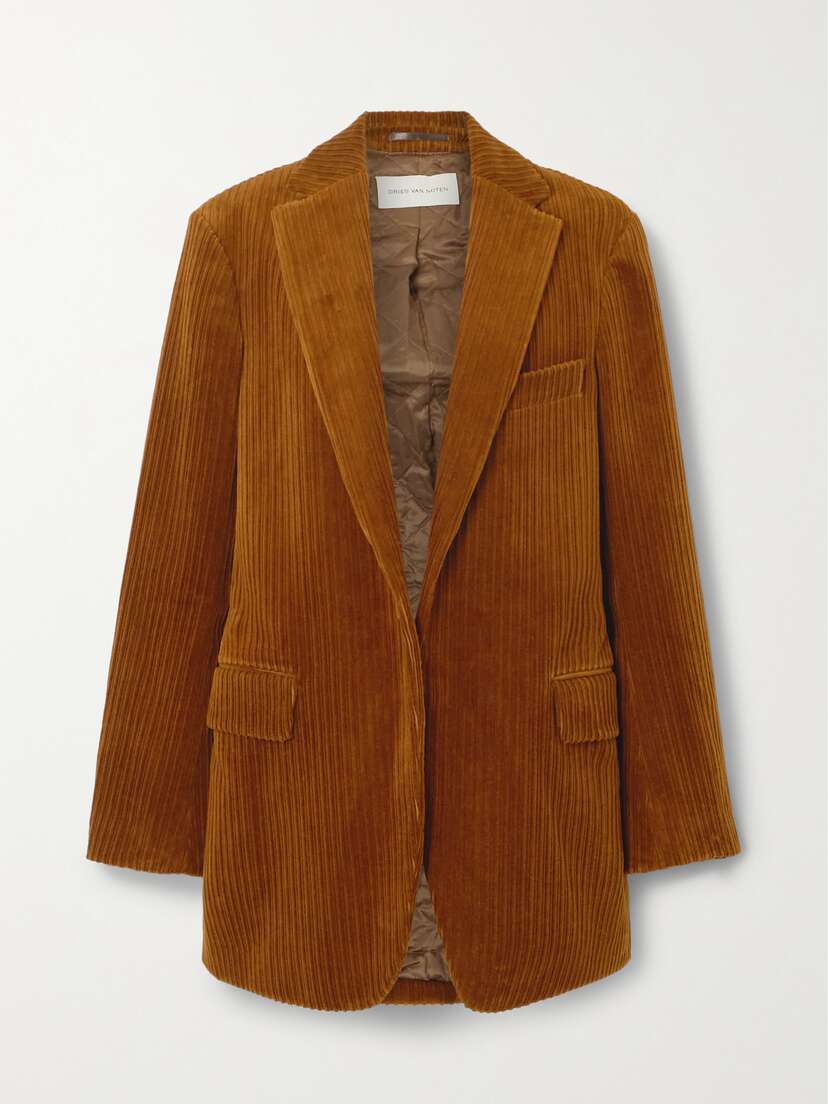 Dries Van Noten Cotton-corduroy Blazer