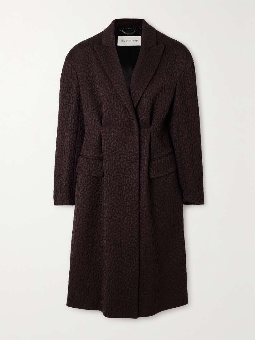 Dries Van Noten Cloqué Coat