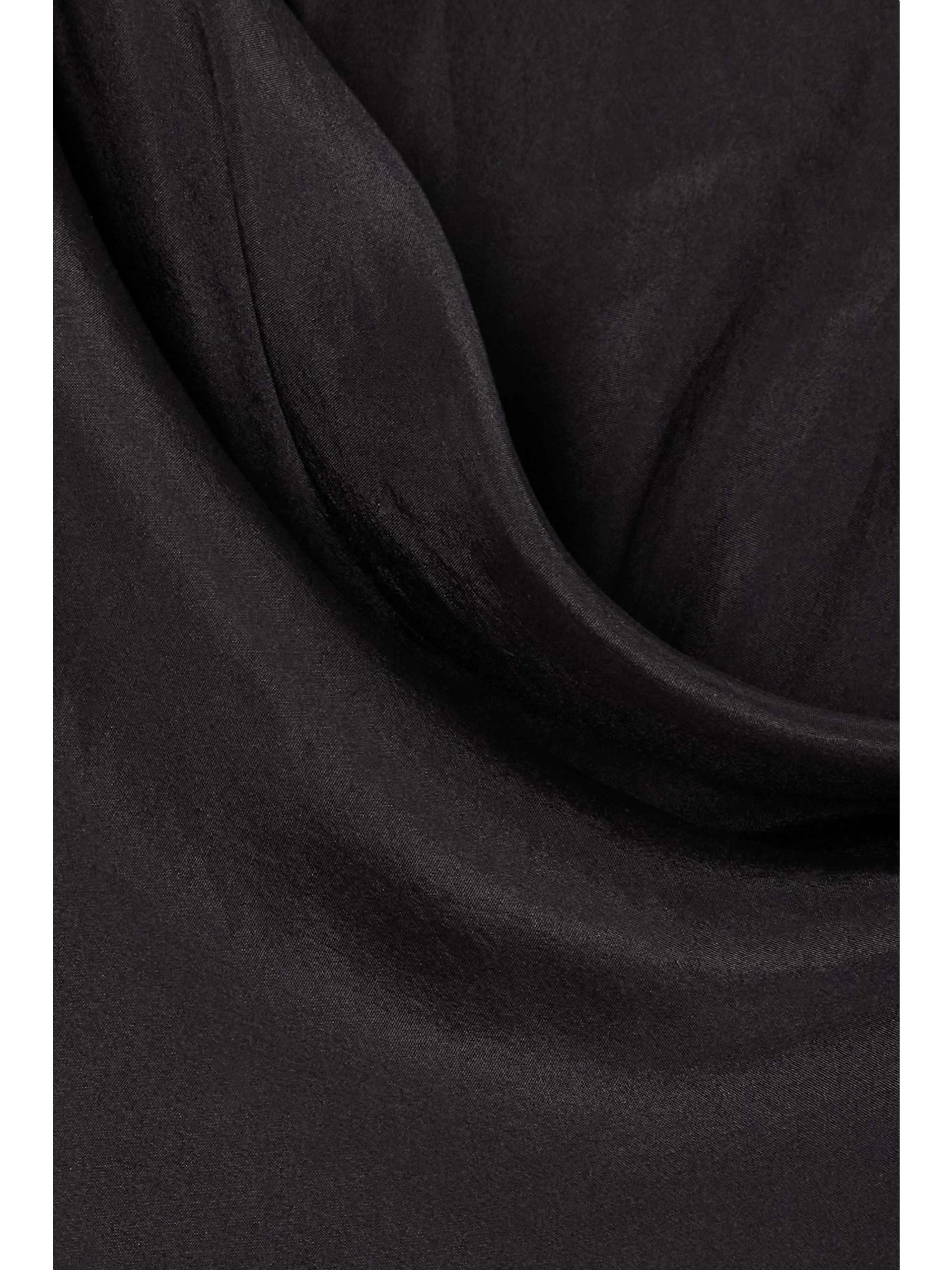 DRIES VAN NOTEN Deryl draped silk-habotai maxi dress | NET-A-PORTER