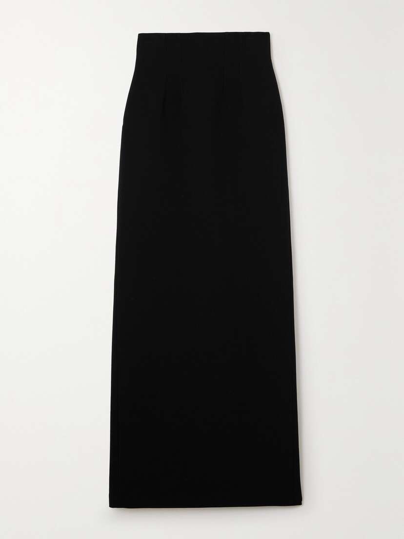 Ferragamo Stretch Wool-blend Maxi Skirt