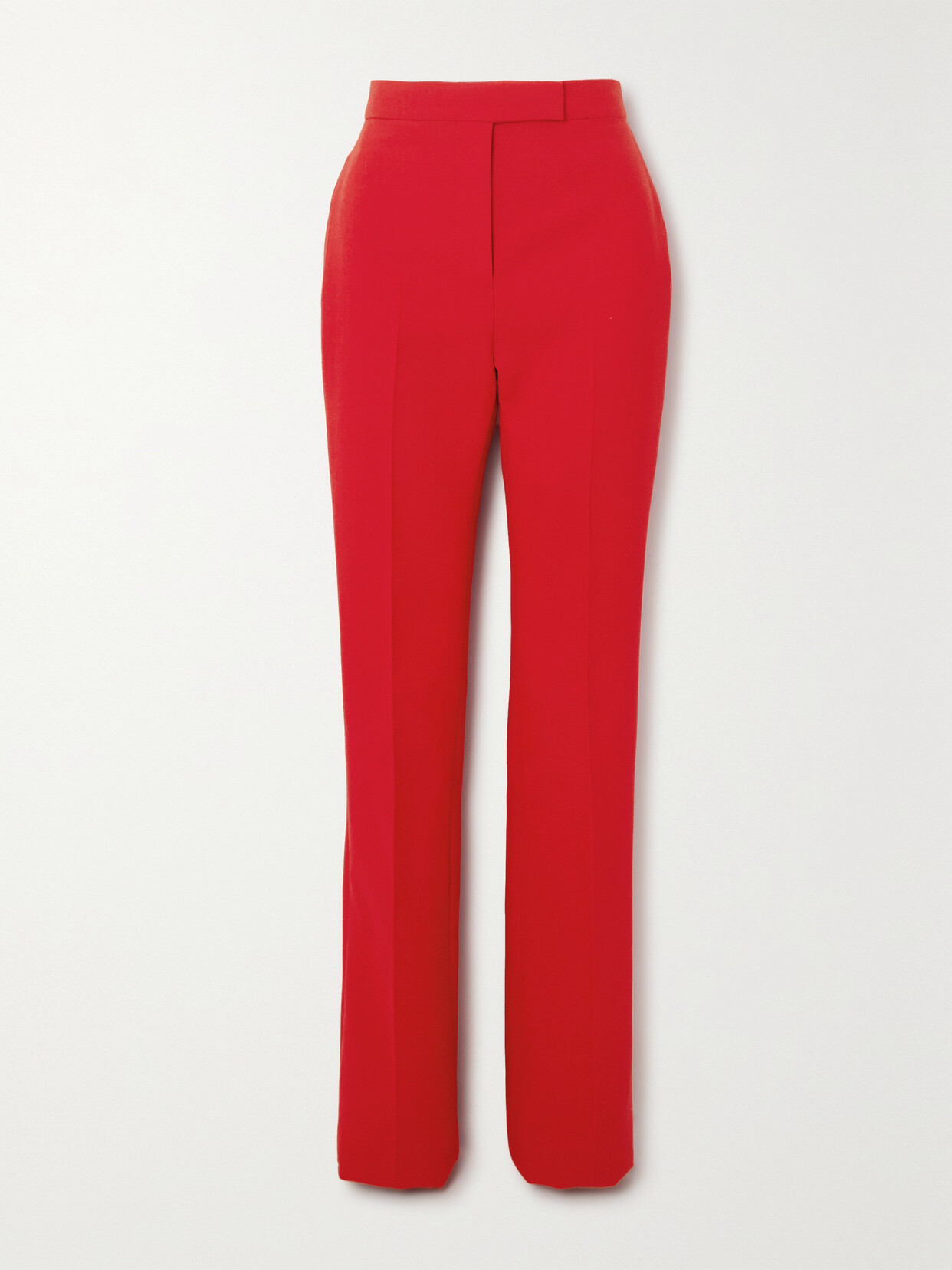 Ferragamo - Wool Straight-leg Pants - Red