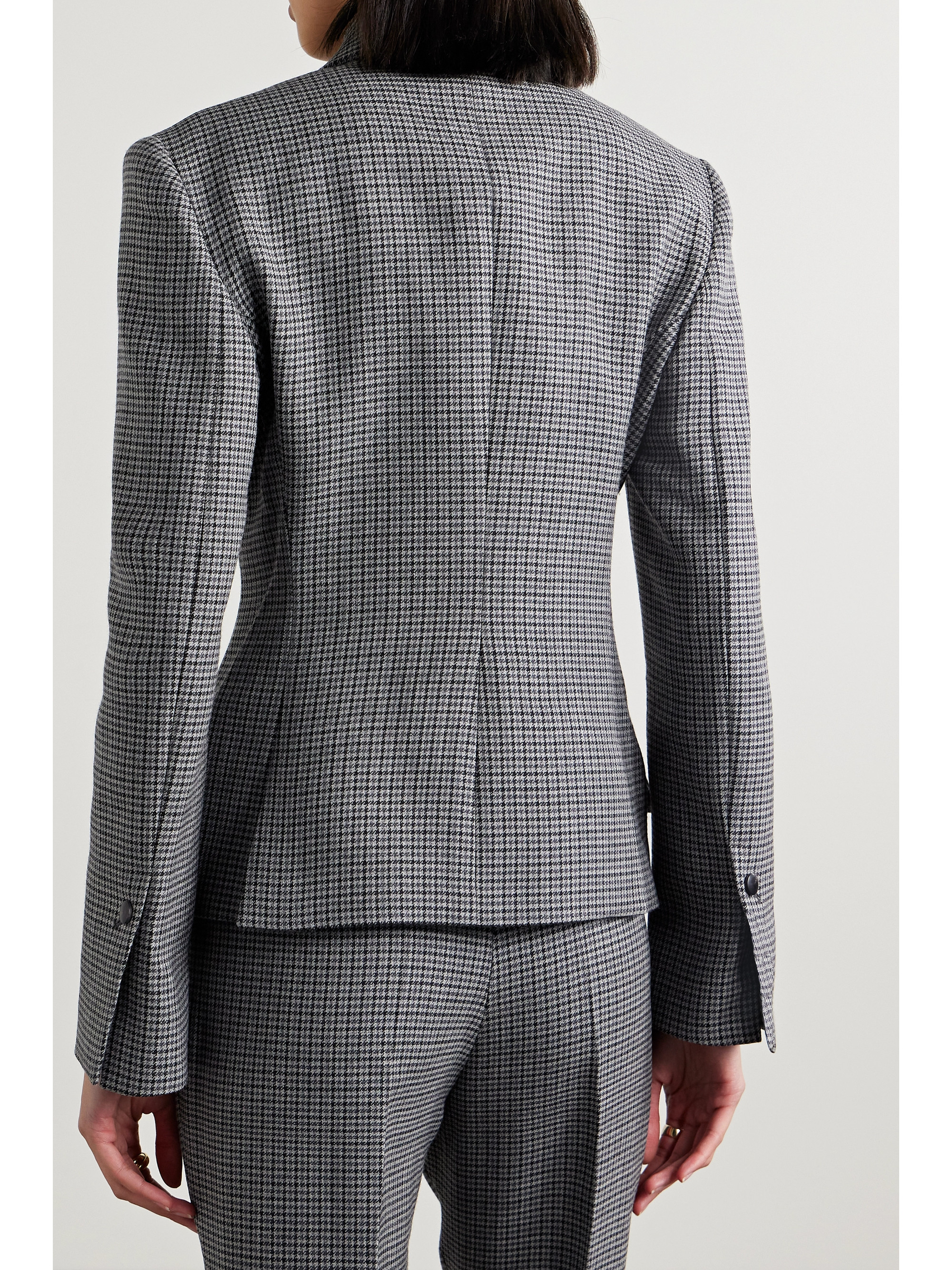 Ferragamo Houndstooth wool blazer