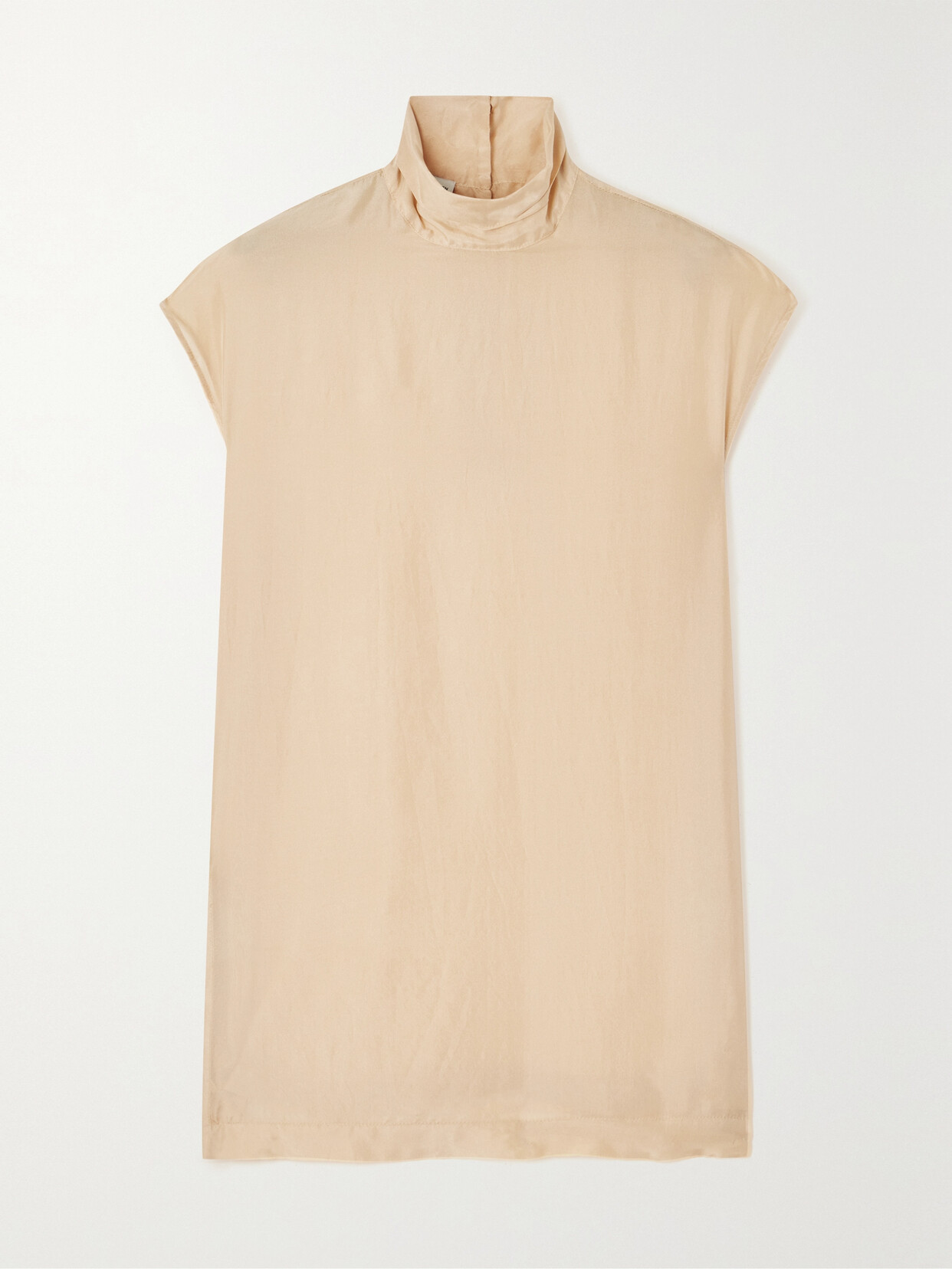 Dries Van Noten - Silk-charmeuse Top - Neutrals