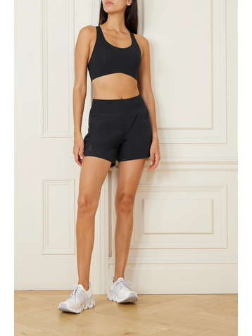 ON + NET SUSTAIN layered stretch recycled-shell shorts